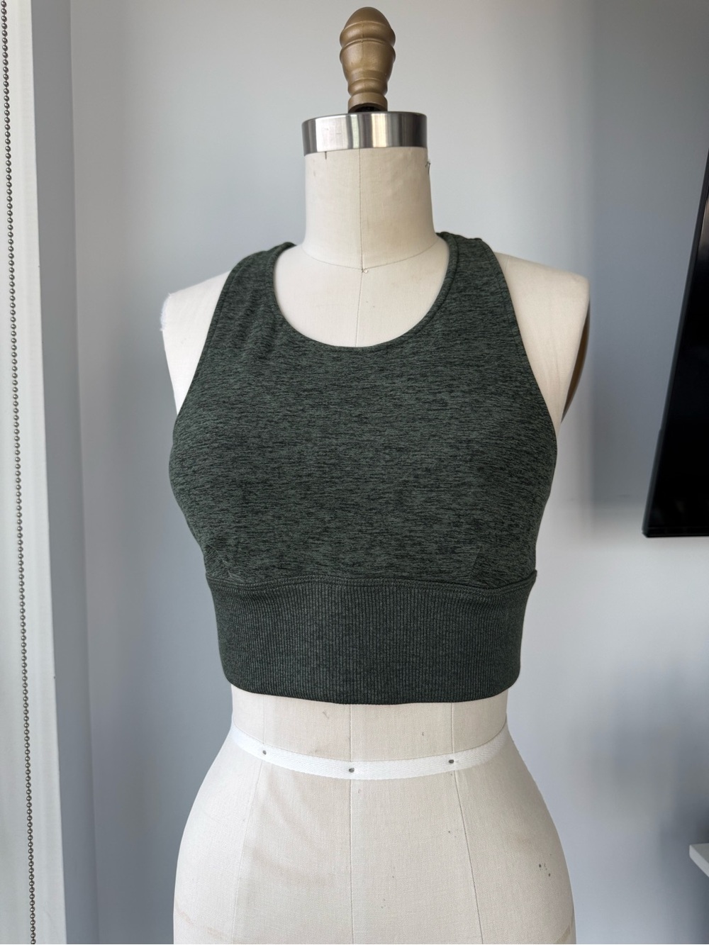 ALO Yoga Racerback Cropped Padded Sports Bra